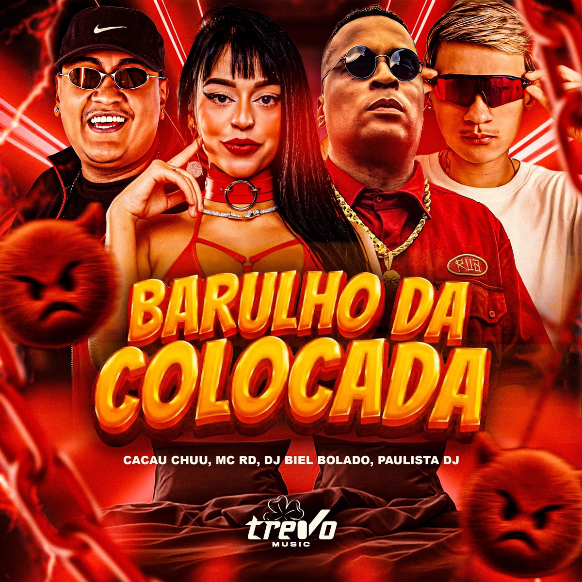 Barulho da Colocada (feat. Paulista DJ) - Single by CACAU CHUU, Mc Rd, DJ Biel Bolado & Encontro de MC\'s album cover