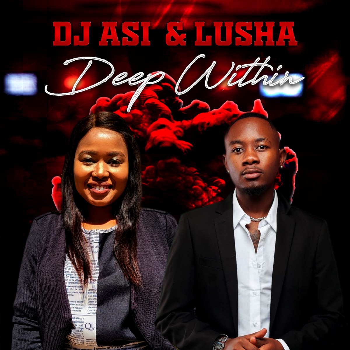 Deep Within - Single by Dj Asi & Lusha album cover