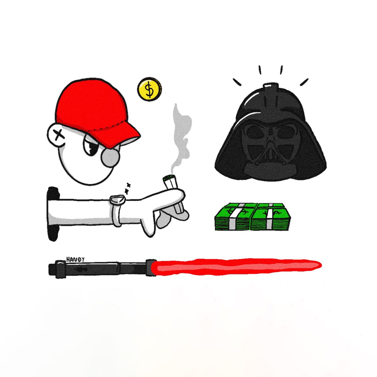 Darth Vader - Single by Boc614 album cover