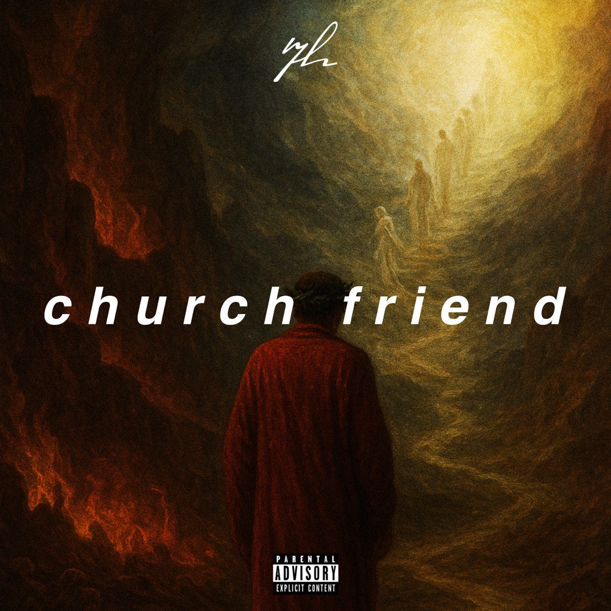 CHURCH FRIEND - Single by SVNTH HORIZON & fallentruth album cover
