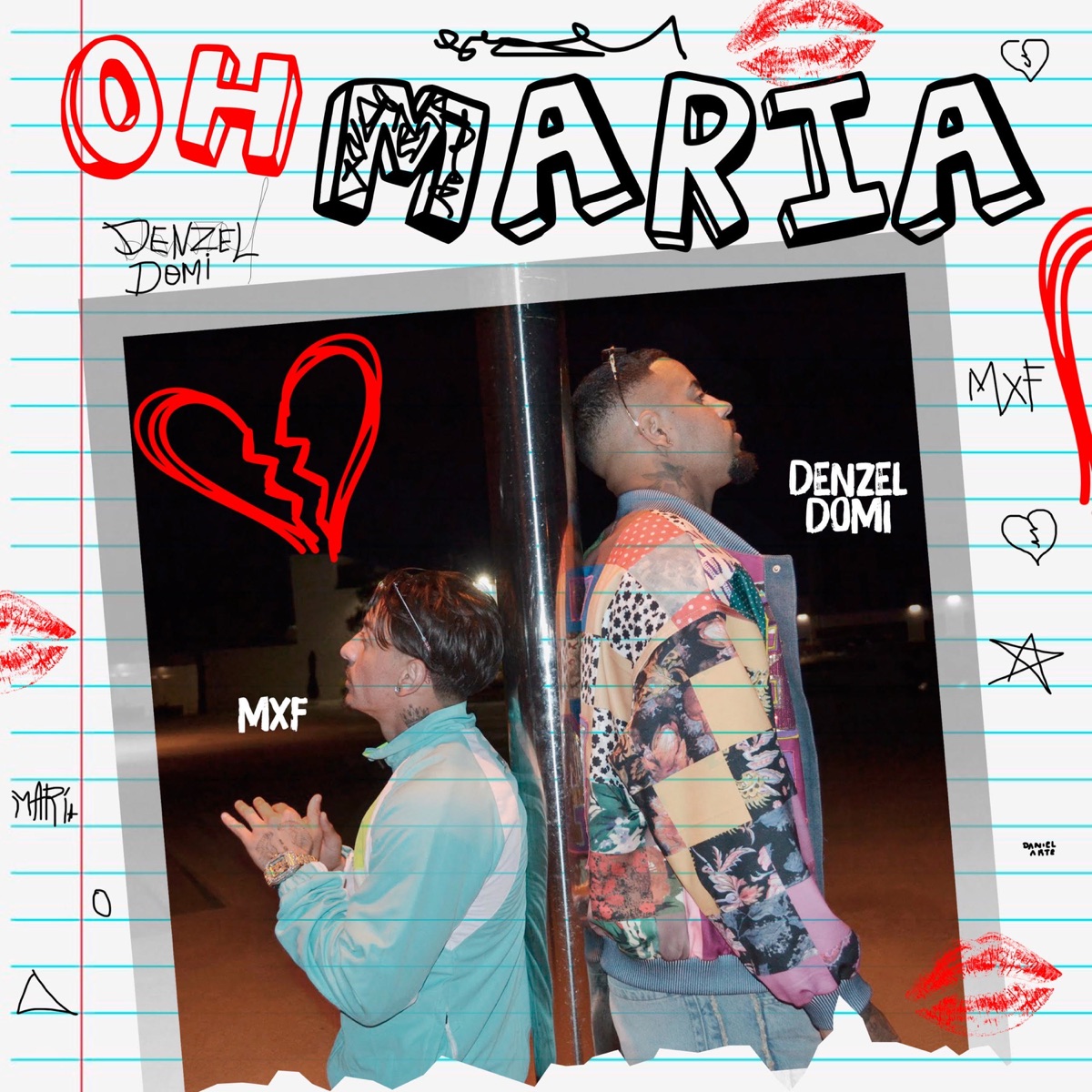 Oh María (feat. MXF) - Single by Denzel Domi album cover