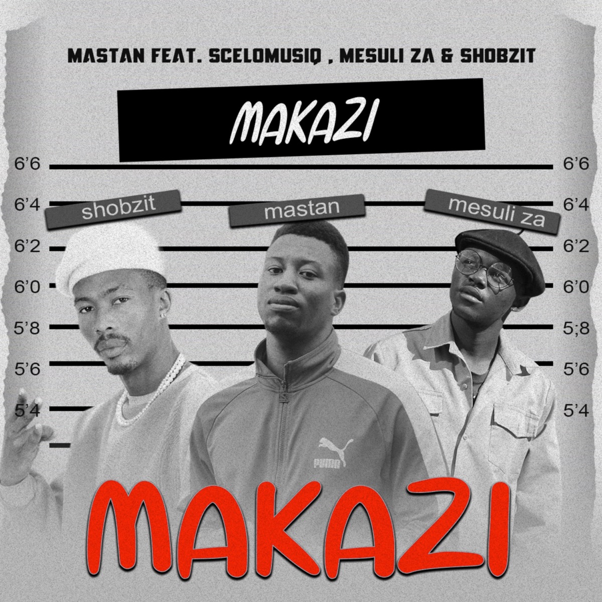 Makazi (feat. SceloMuziq, Mesuli ZA & Shobzit) - Single by Mastan album cover
