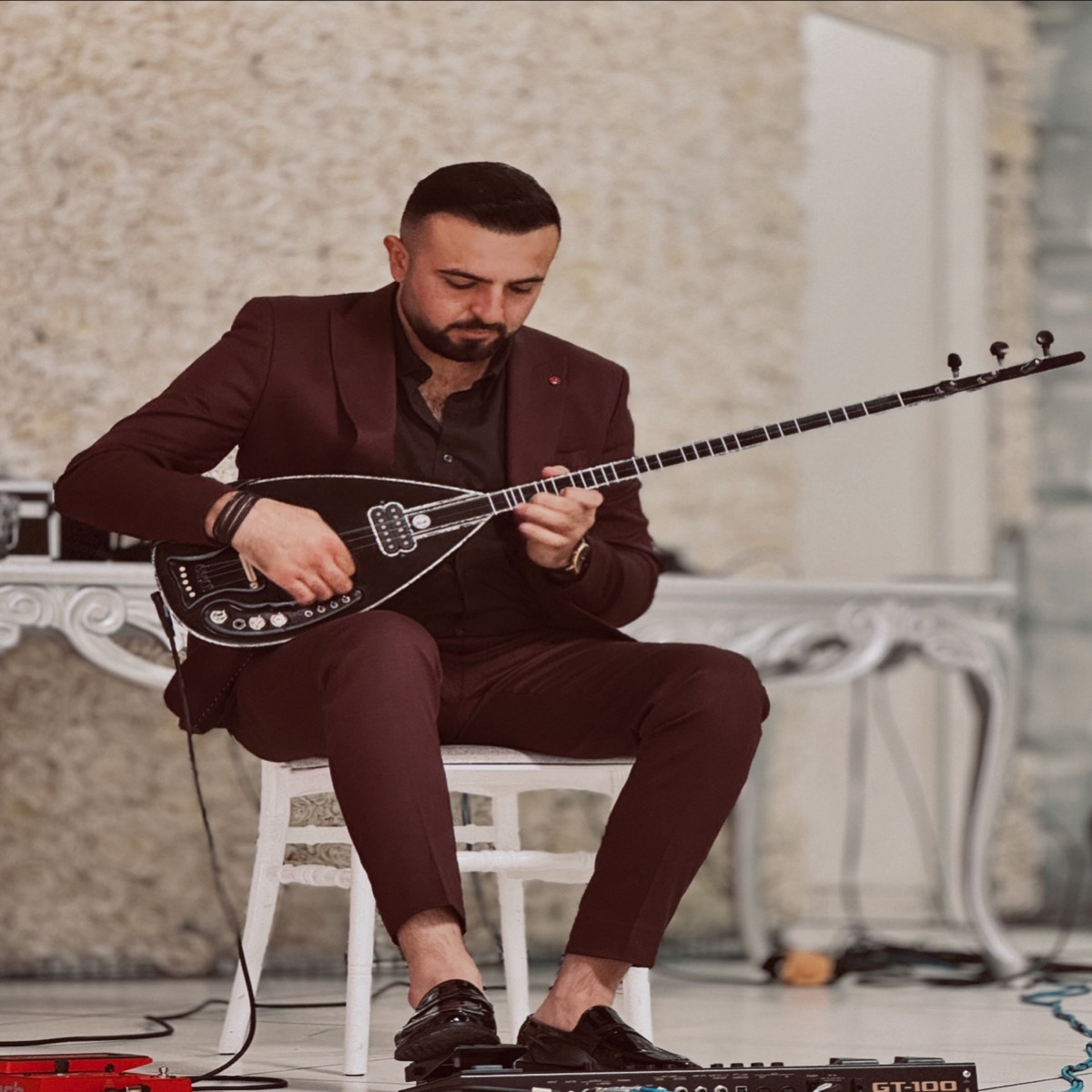 Saz Le le tu buye stranek - Single by Ali Mustafa album cover