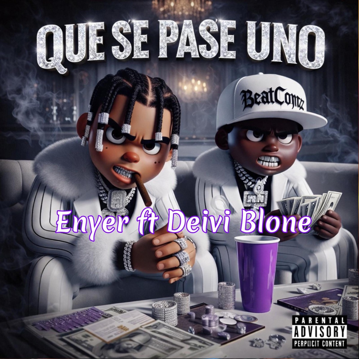 Que Se Pase Uno - Single by enyer beats album cover
