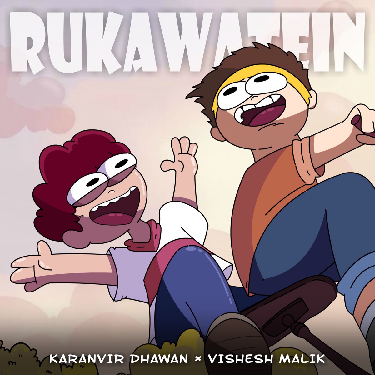 Rukawatein - Single by Karanvir Dhawan & Vishesh Malik album cover