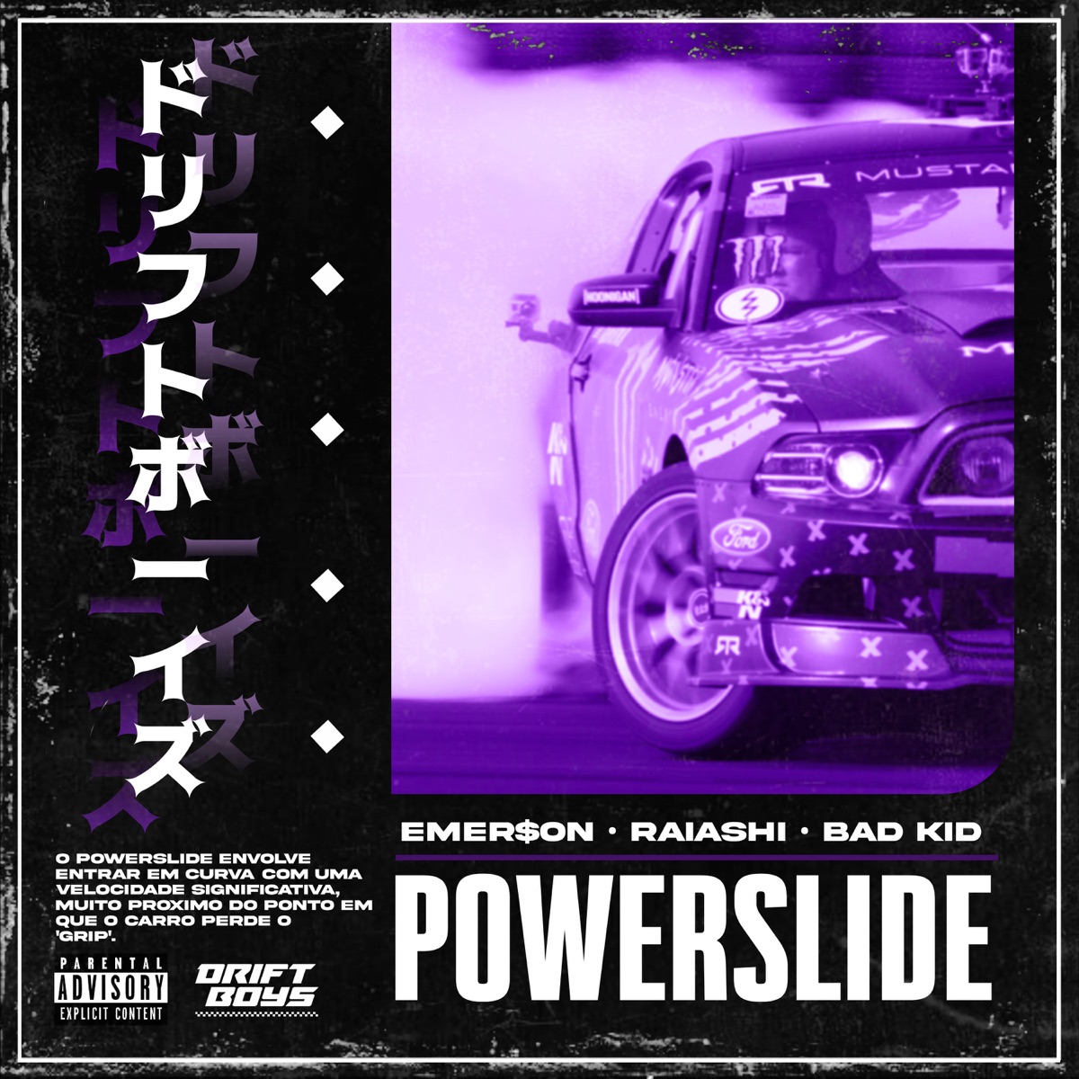 Power Slide - Single by DRIFTBOYS, Emerson Noir, BDK & Raiashi album cover