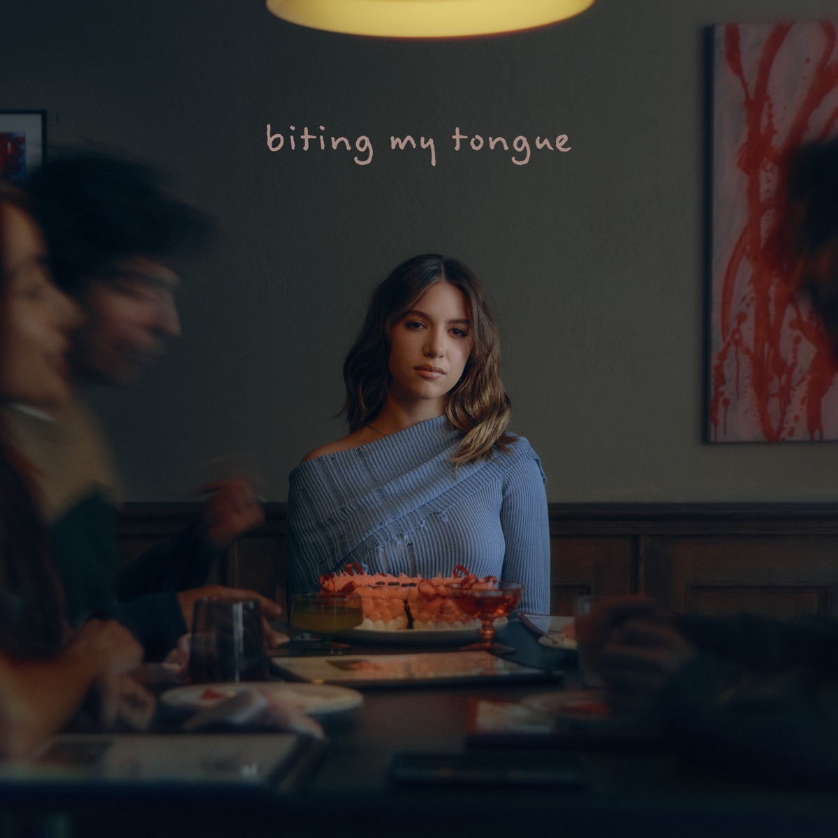 biting my tongue by kenzie album cover