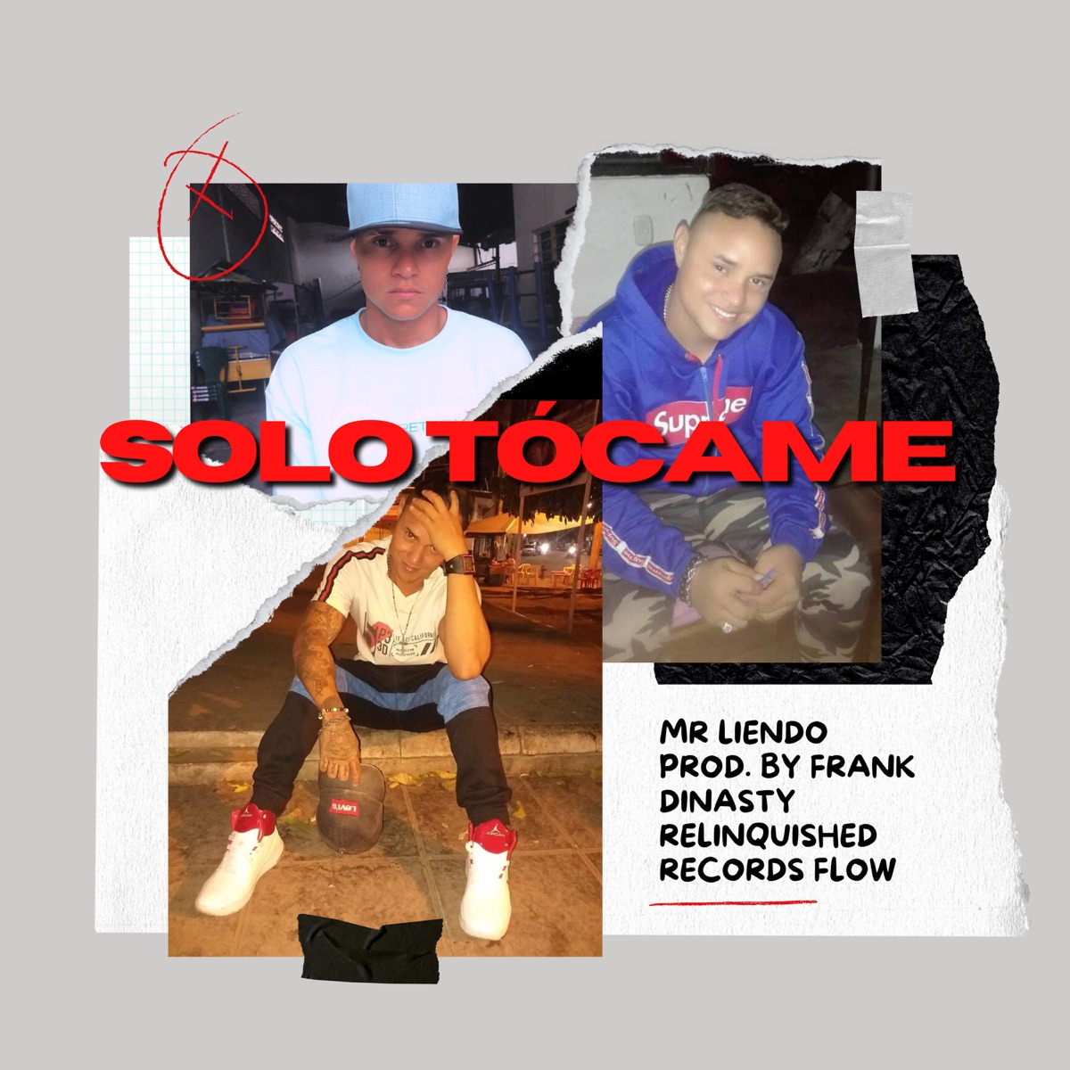 Solo Tócame - Single by Mr Liendo album cover