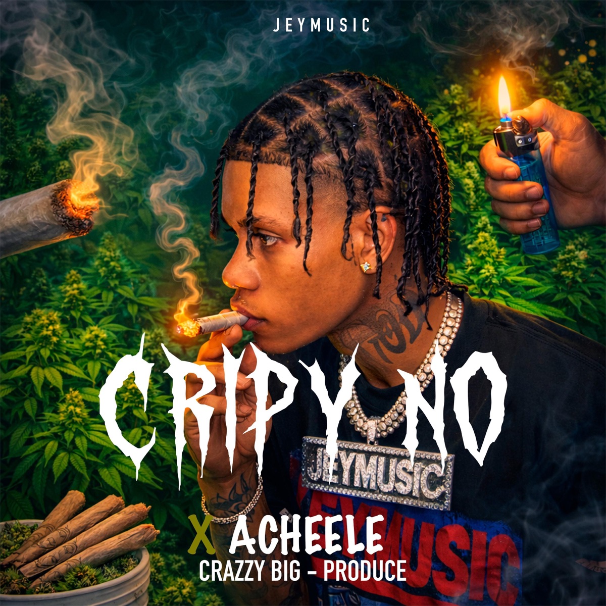 CRIPY NO - Single by ACHEELE album cover