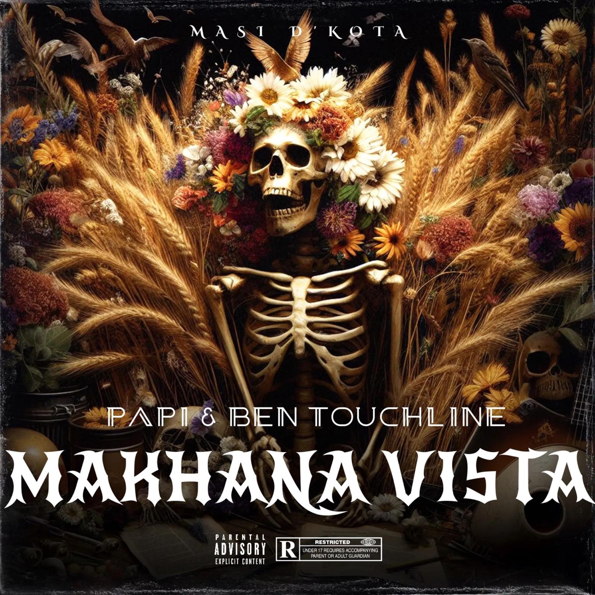 Makhana Vista (feat. Masi D'Kota & Ben touchline) - Single by Grootman Papi album cover