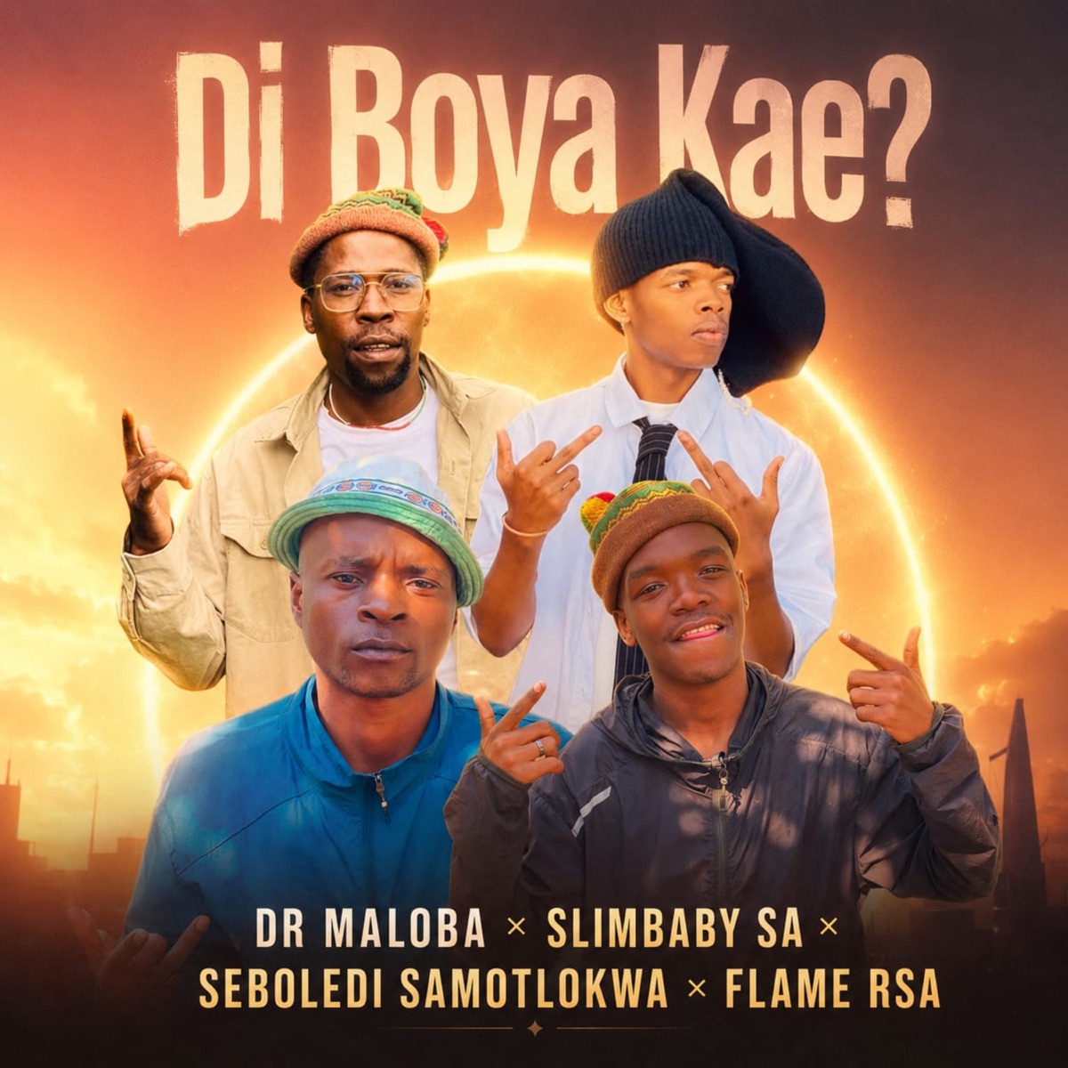 Di Boya Kae? (with Slimbaby SA, Seboledi Samotlokwa, Abuttiey Vipper Rbp & Flame Rsa) - Single by Dr Maloba album cover