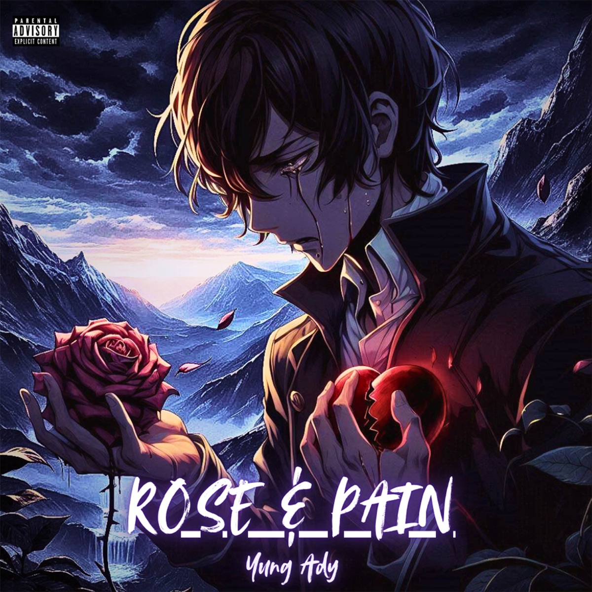 ROSE & PAIN - EP by YUNG ADY album cover