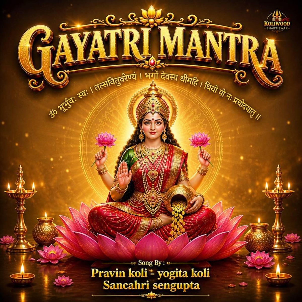 Gayatri Mantra - Single by Pravin Koli, Yogita Koli & Sanchari Sengupta album cover