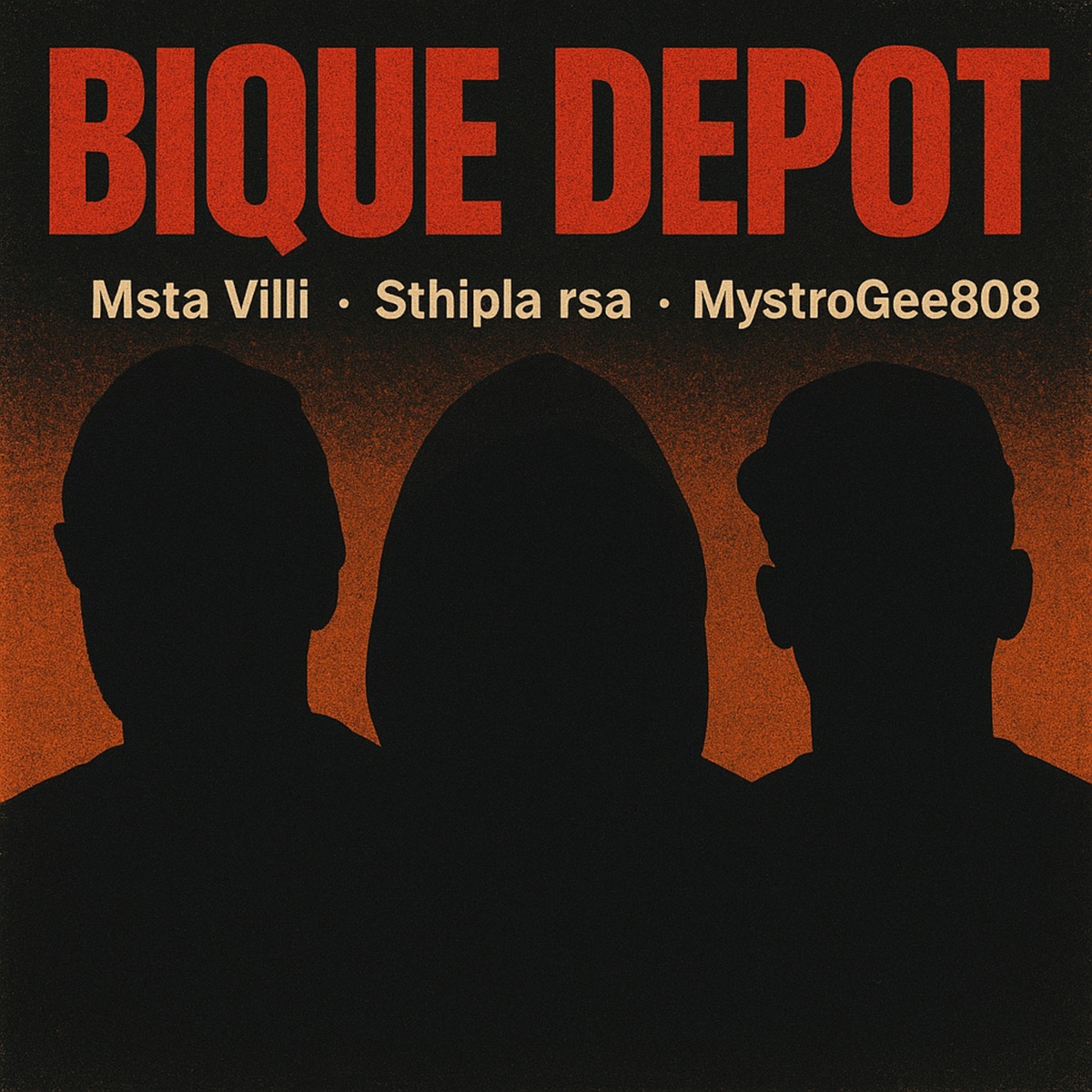 BIQUE DEPOT - Single by Msta Villi, Sthipla rsa & MystroGee808 album cover
