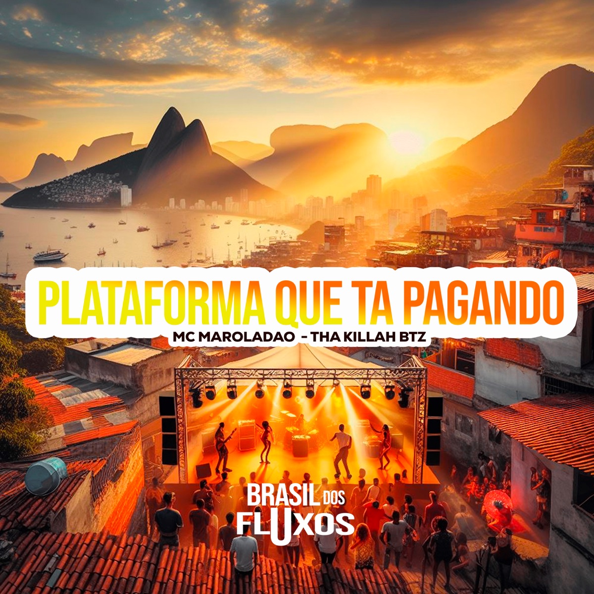 PLATAFORMA QUE TA PAGANDO - Single by Mc Maroladão & Tha Killah BTZ album cover