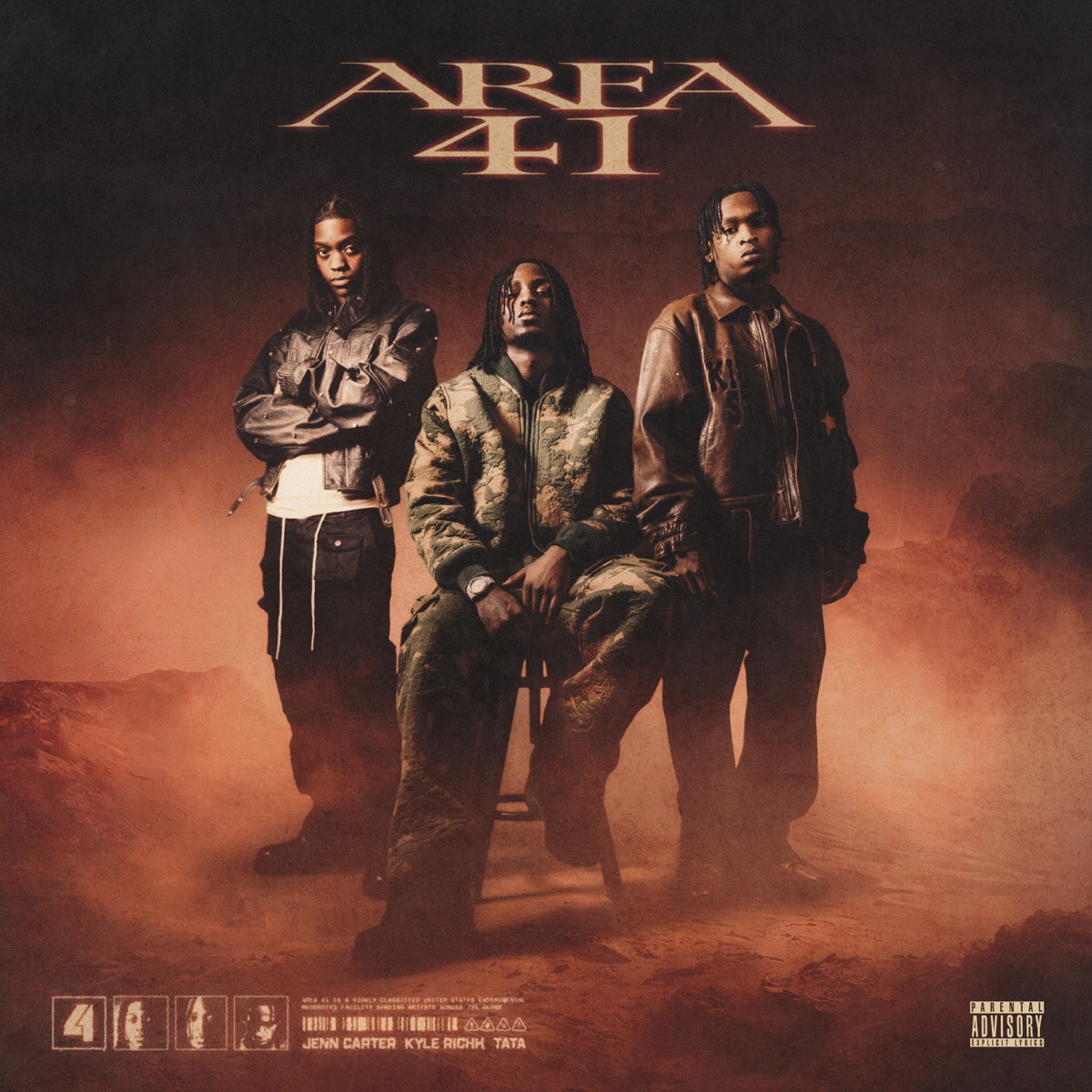 AREA 41 by 41, Kyle Richh, Jenn Carter & TaTa album cover