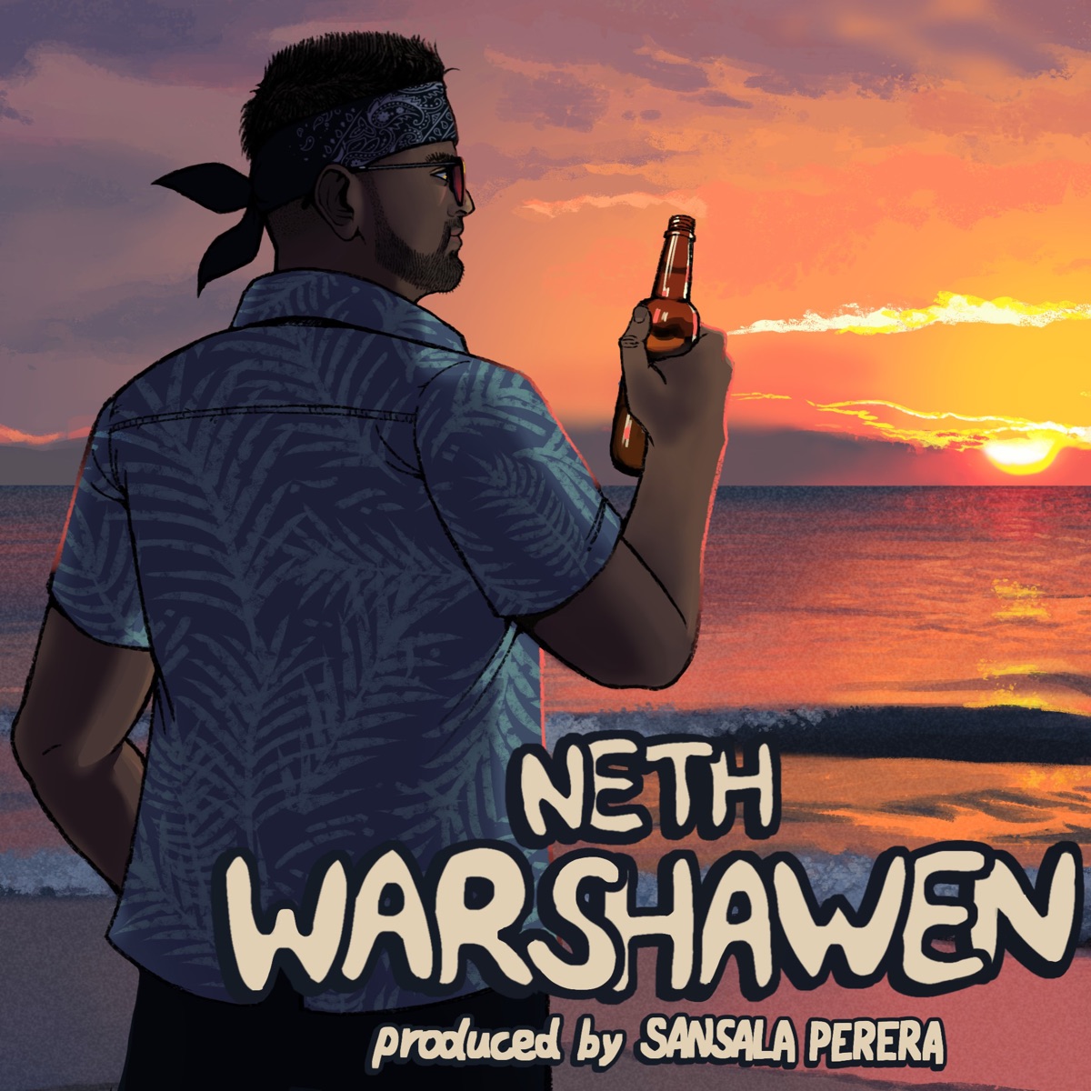 Neth Warshawen - Single by Sansala Perera, Janith Munazinghe & Tikx Kooda album cover