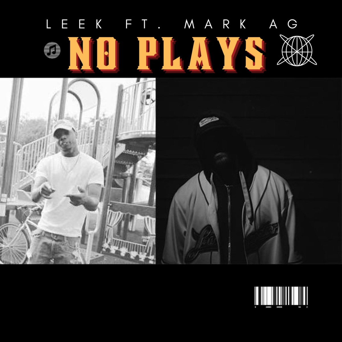 No Plays (feat. Mark Aguilar) - Single by Leek album cover
