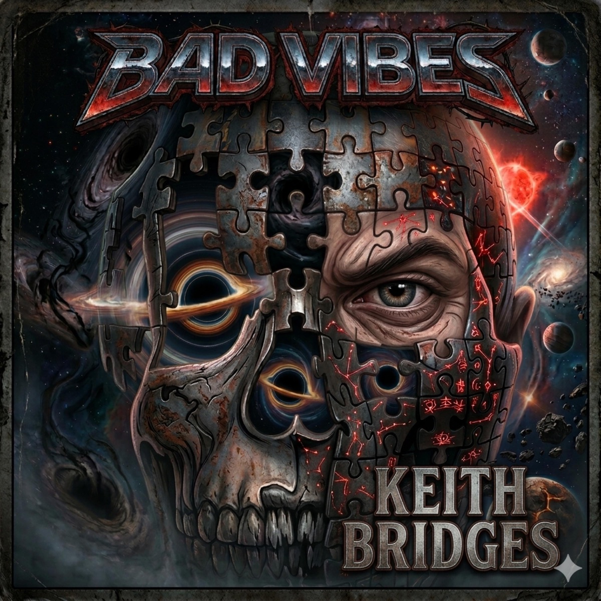 Bad Vibes - Single by Keith Bridges album cover