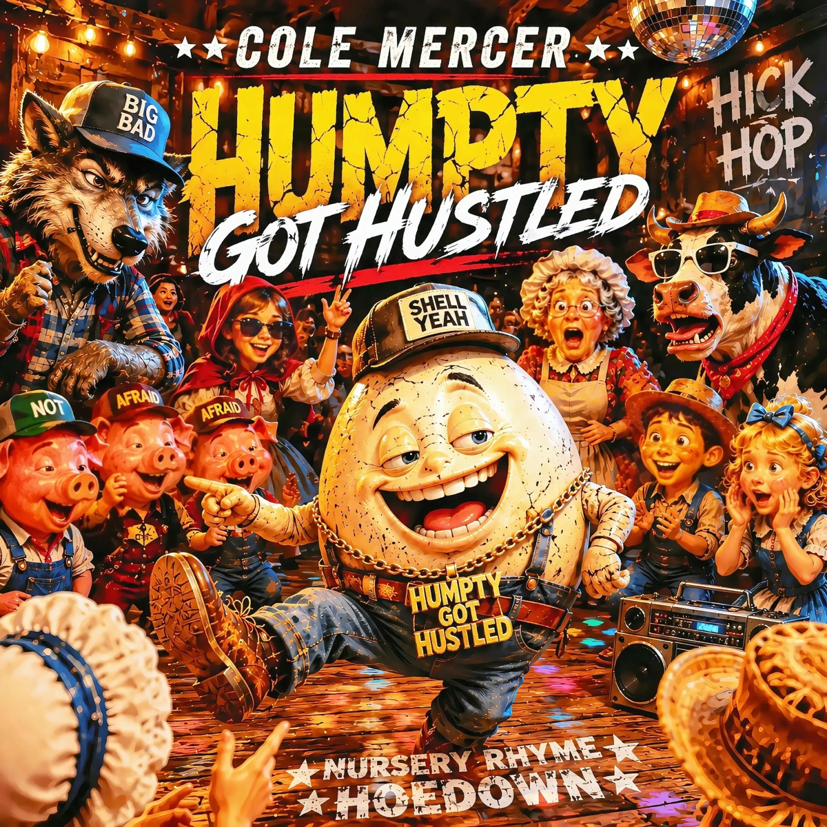 Humpty Got Hustled - Single by Cole Mercer album cover