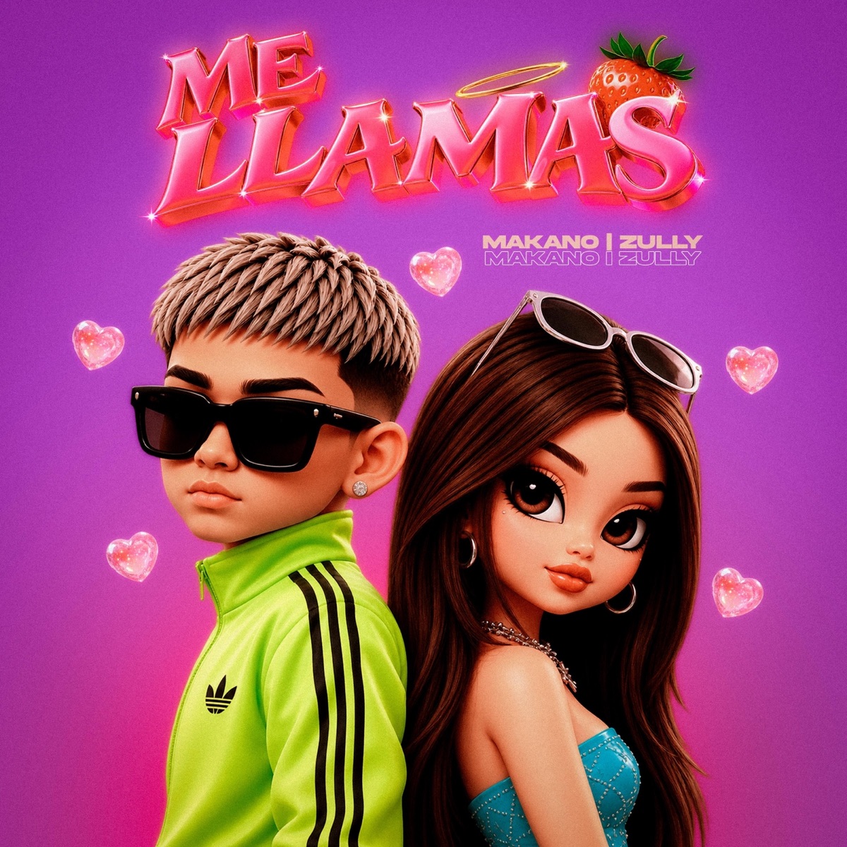 Me Llamas - Single by Makano & ZULLY album cover