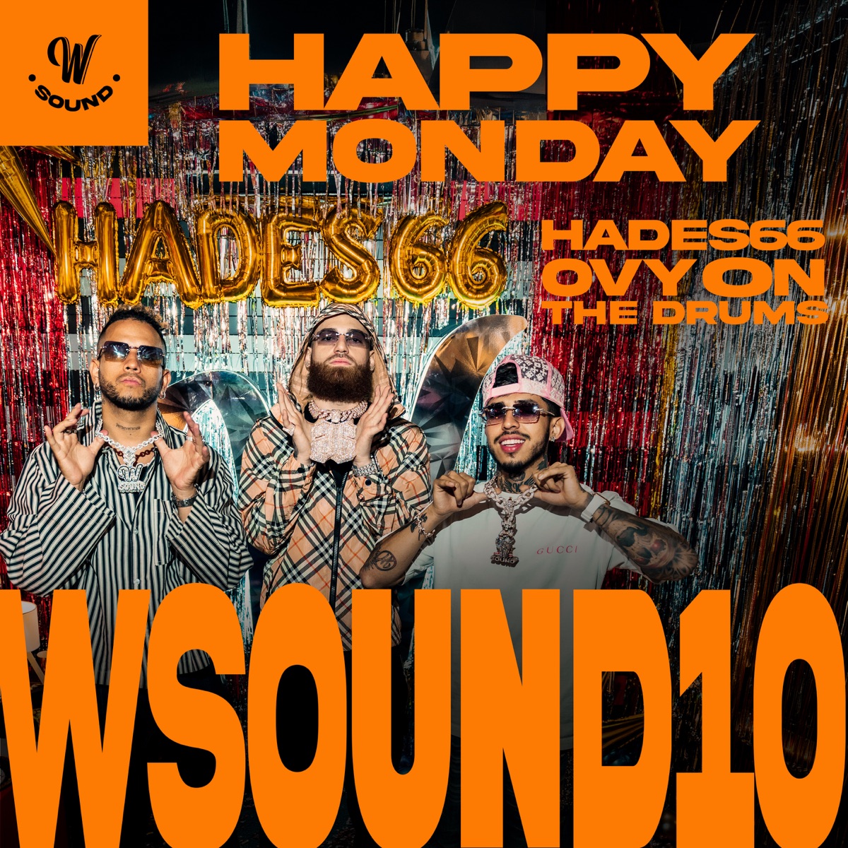 Happy Monday (W Sound 10) - Single by W Sound, Hades66 & Ovy On the Drums album cover