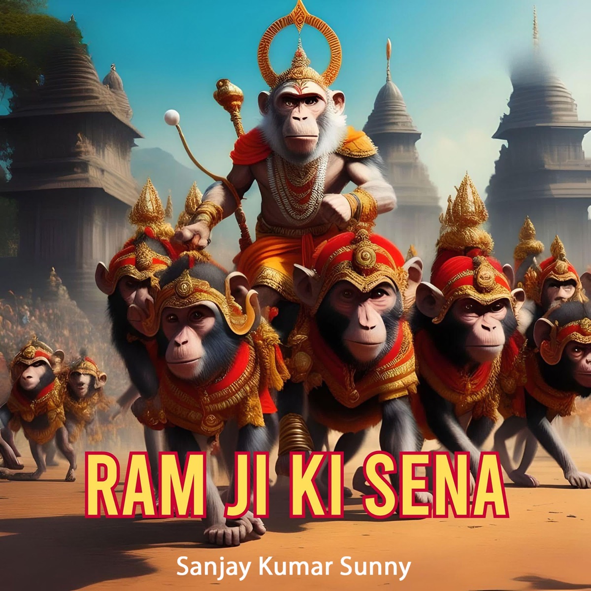 Ram Ji Ki Sena - Single by Sanjay Kumar Sunny album cover