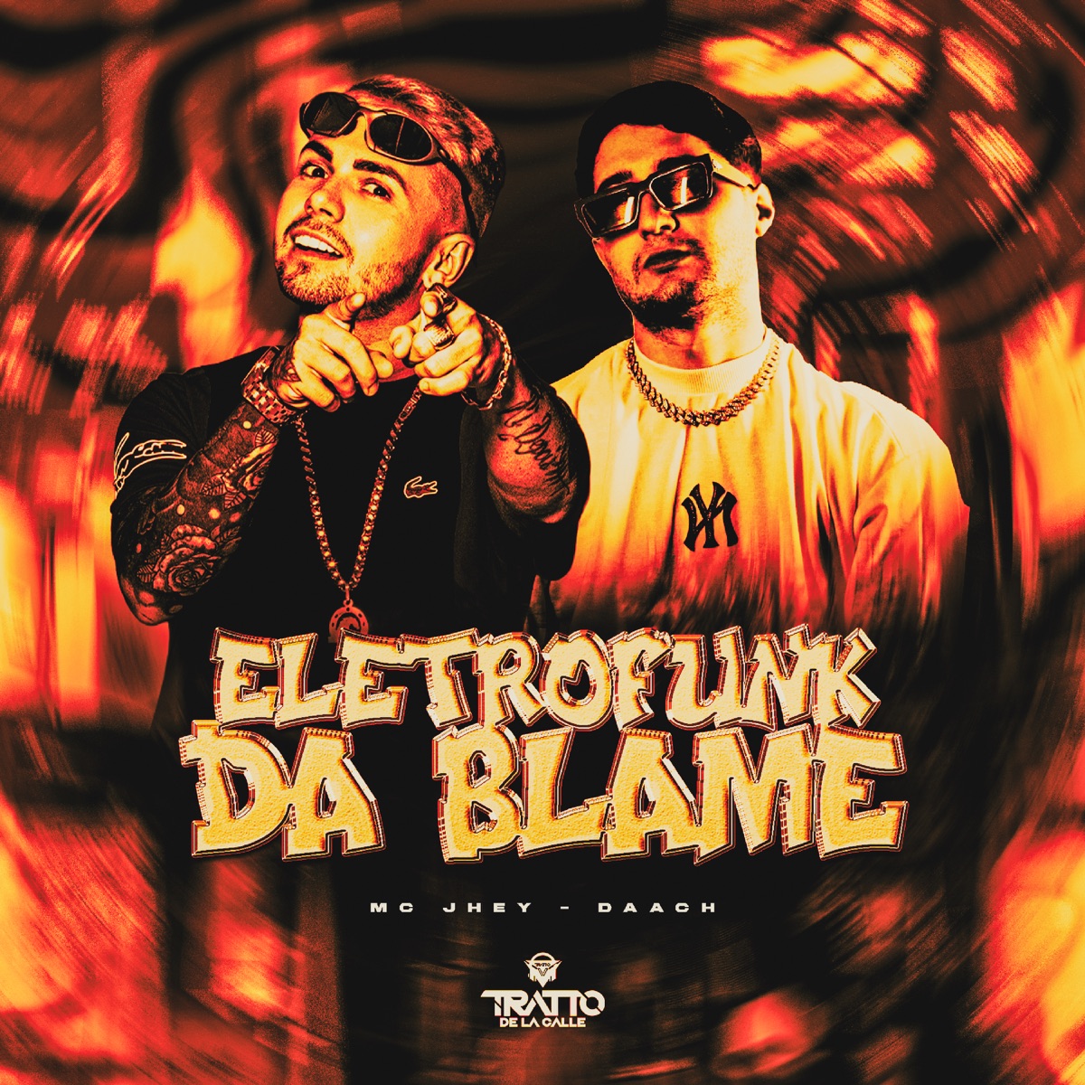 Eletrofunk da Blame - Single by Mc Jhey & DAACH album cover