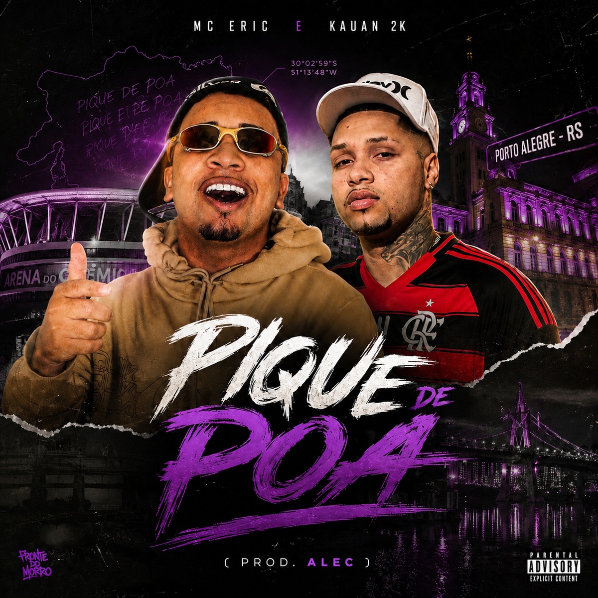 PIQUE DE POA - Single by Mc Eric, Kauan 2k & Prod ALEC album cover