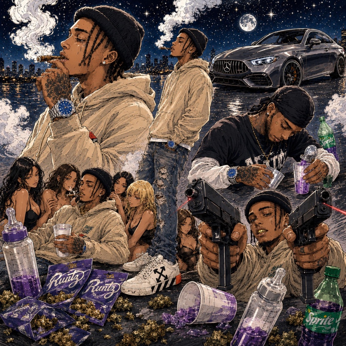 Pretty Girls Love Plug II by Keem Veggies album cover
