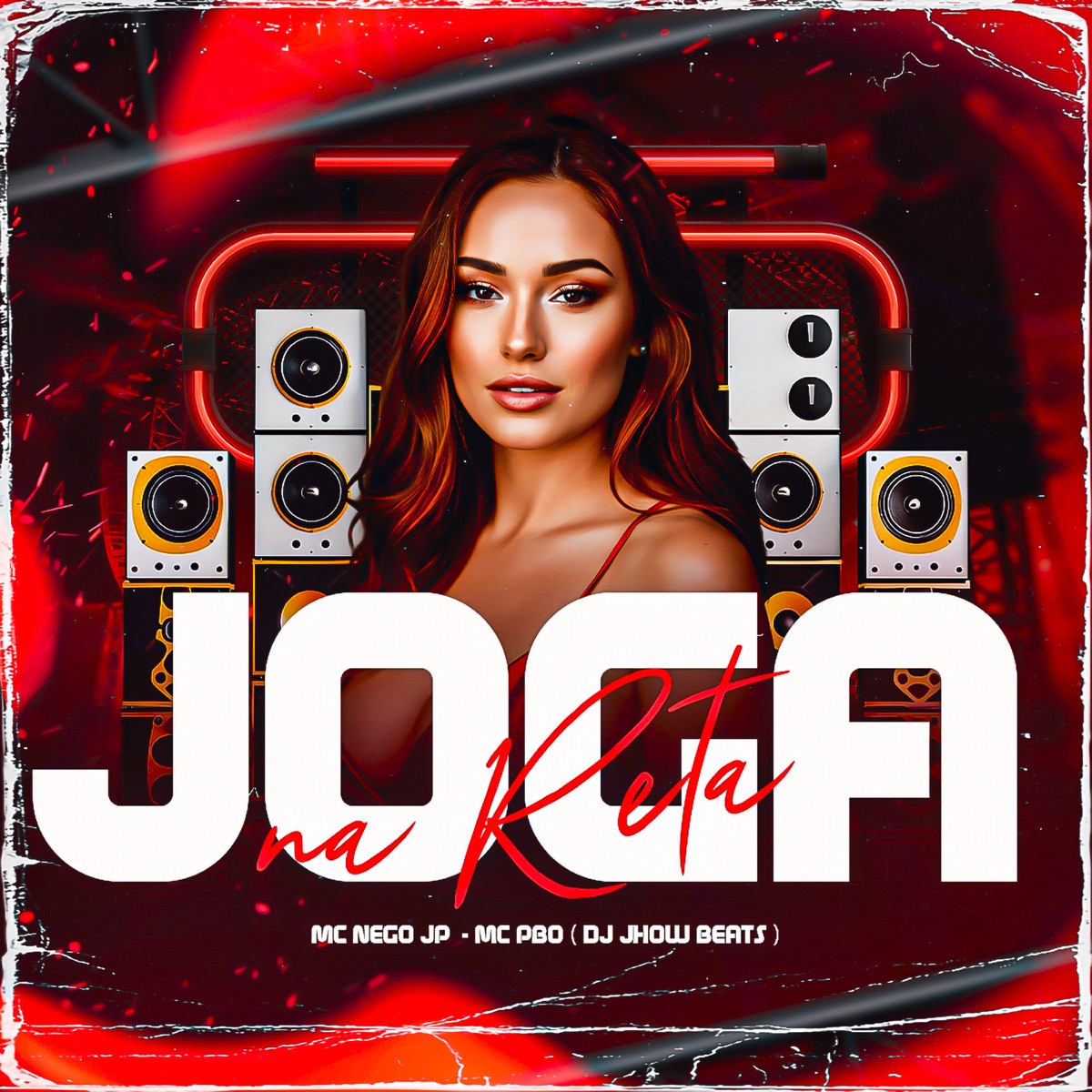 Joga na Reta - Single by MC Nego JP, MC PBO, DJ Jhow Beats & Mc Lindão album cover