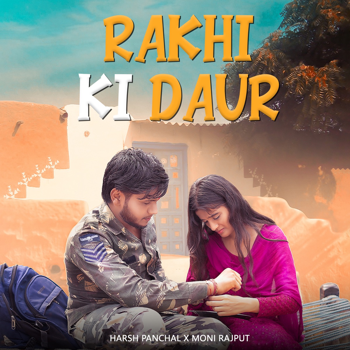Rakhi Ki Daur - Single by Harsh Panchal & Moni Rajput album cover