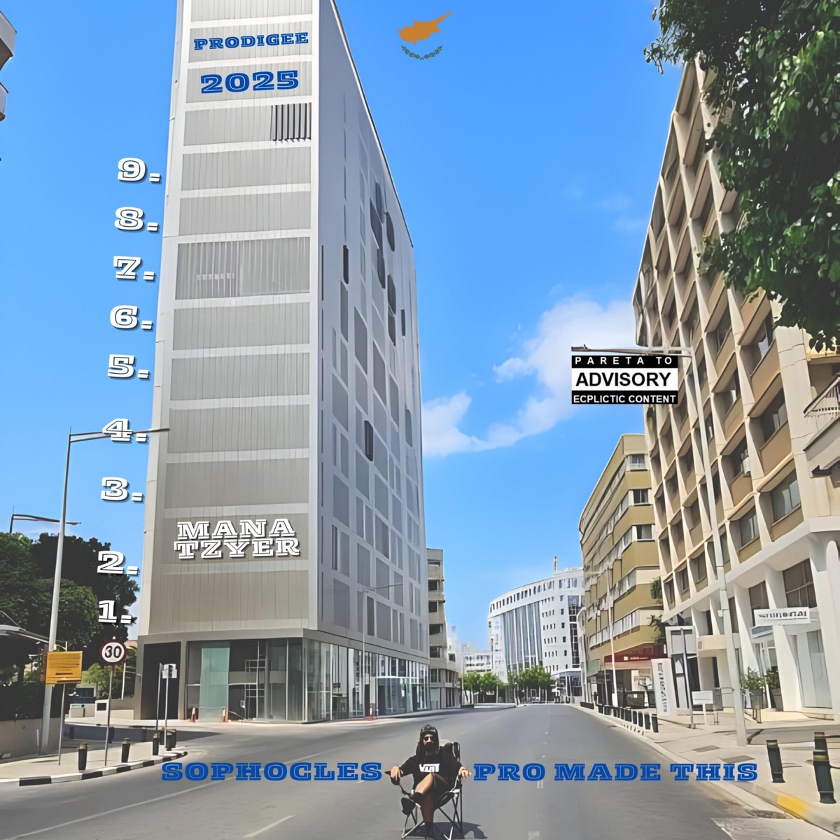 MANATZYER - Single by Sophocles & Pro Made This album cover