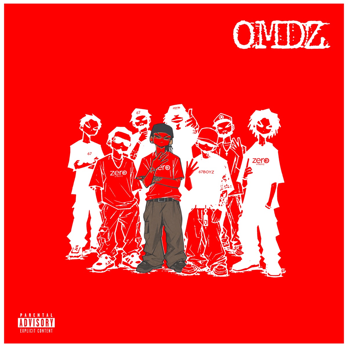 Os Menino Da Zero - Single by P0P, Valey & 067Boyz album cover