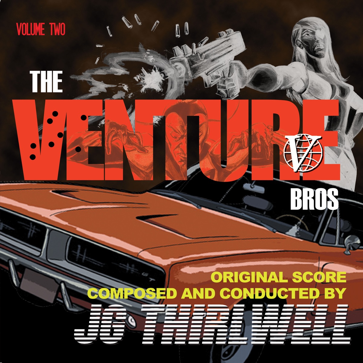 Music of the Venture Bros, Vol. 2 by JG Thirlwell album cover