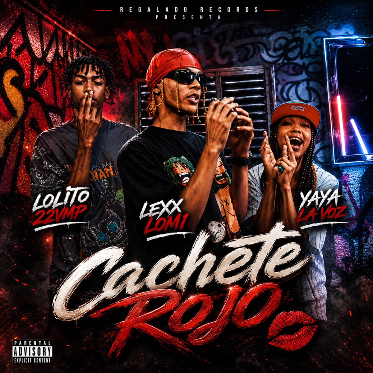 Cachete Rojo - Single by Lexx Lomi, Lolito22VMP & yaya la voz album cover