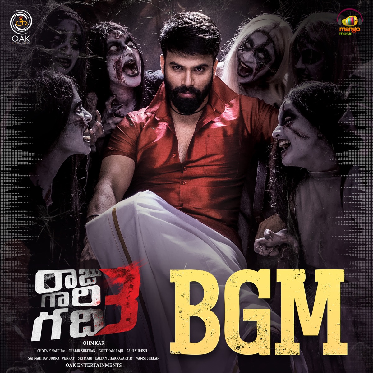 Naa Gadhiloki Ra BGM (From "Raju Gari Gadhi 3 BGM") - Single by Shabir Sulthan album cover