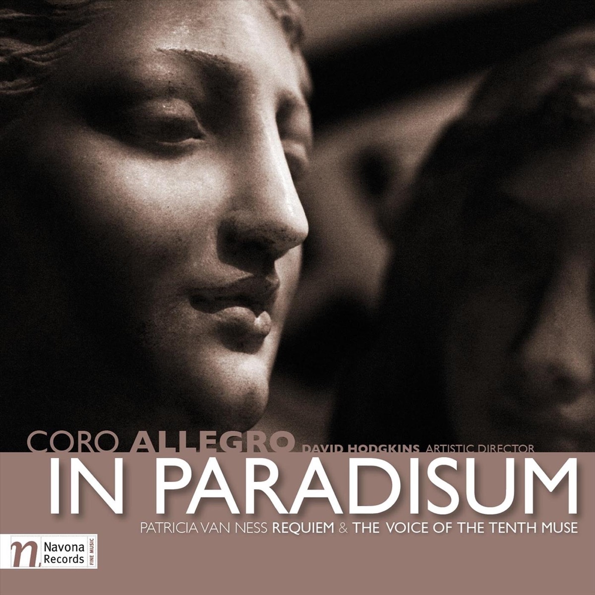 In Paradisum by Coro Allegro, Patricia van Ness, Sanford Sylvan & Ruth Cunningham album cover