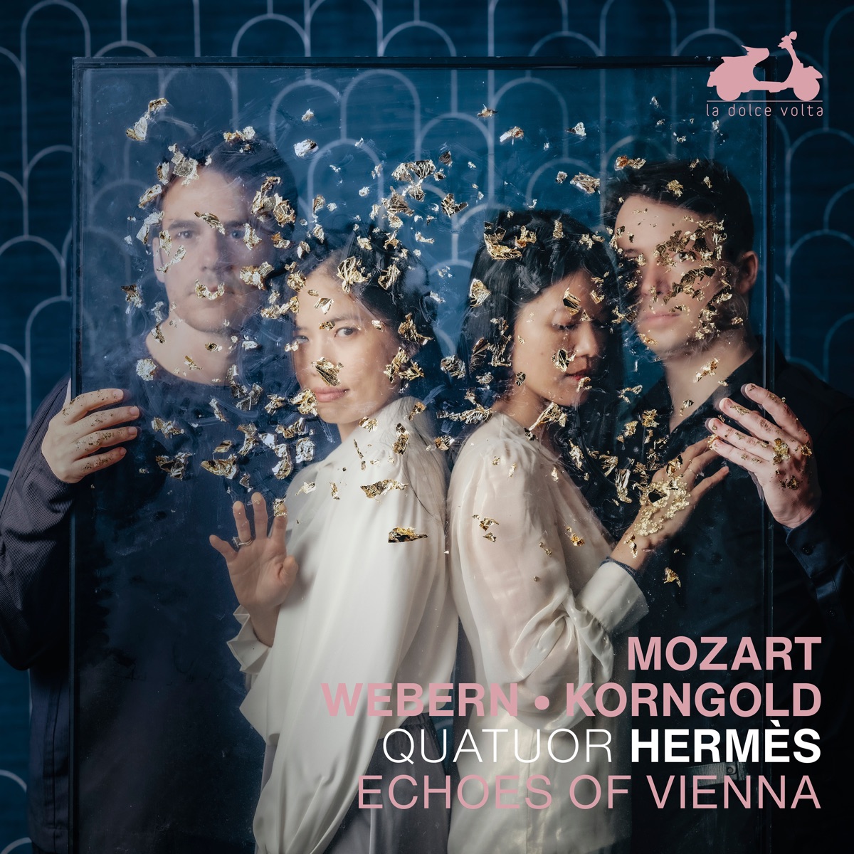Echoes of Vienna by Quatuor Hermès album cover