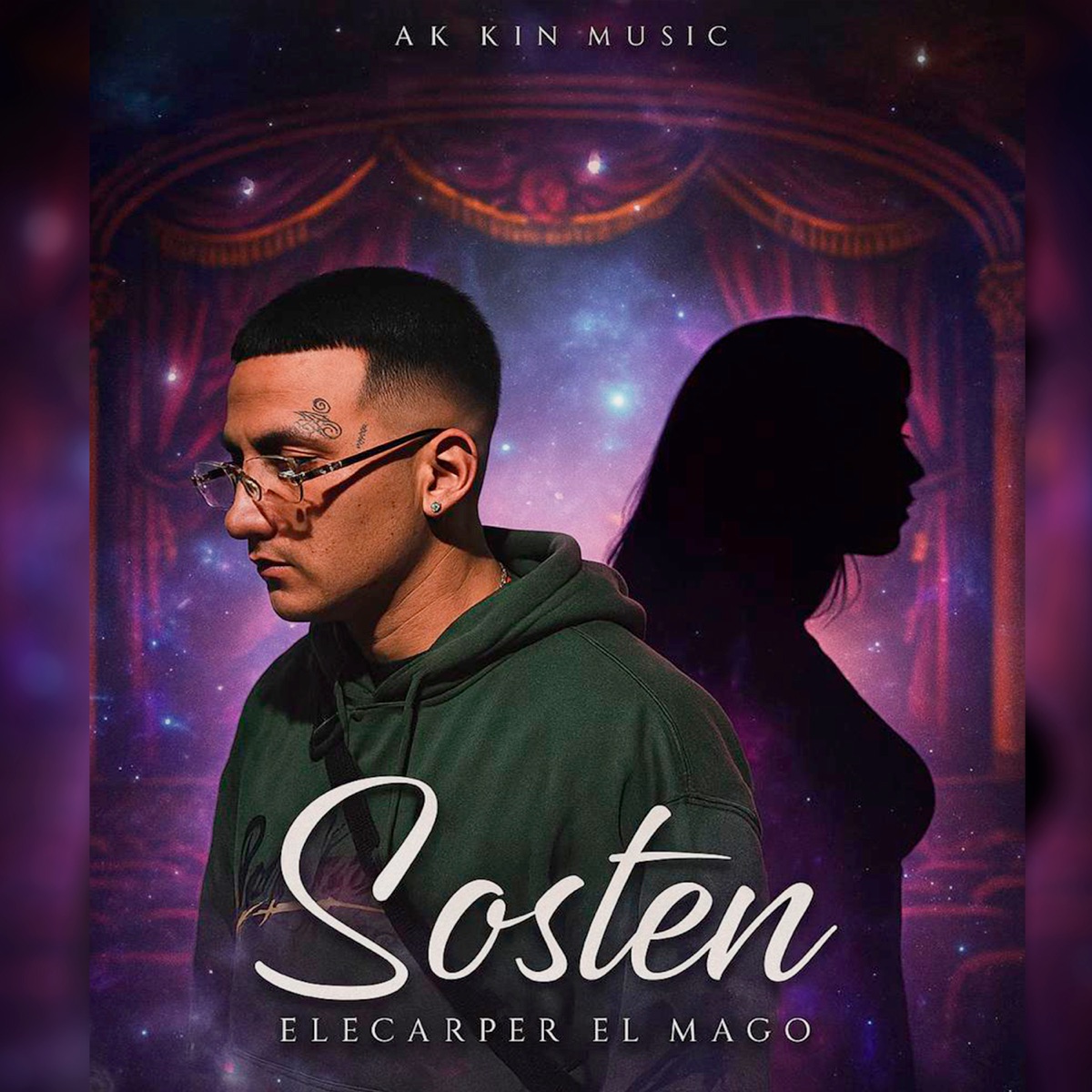 Sosten - Single by AK KIN MUSIC & Elecarper El Mago album cover