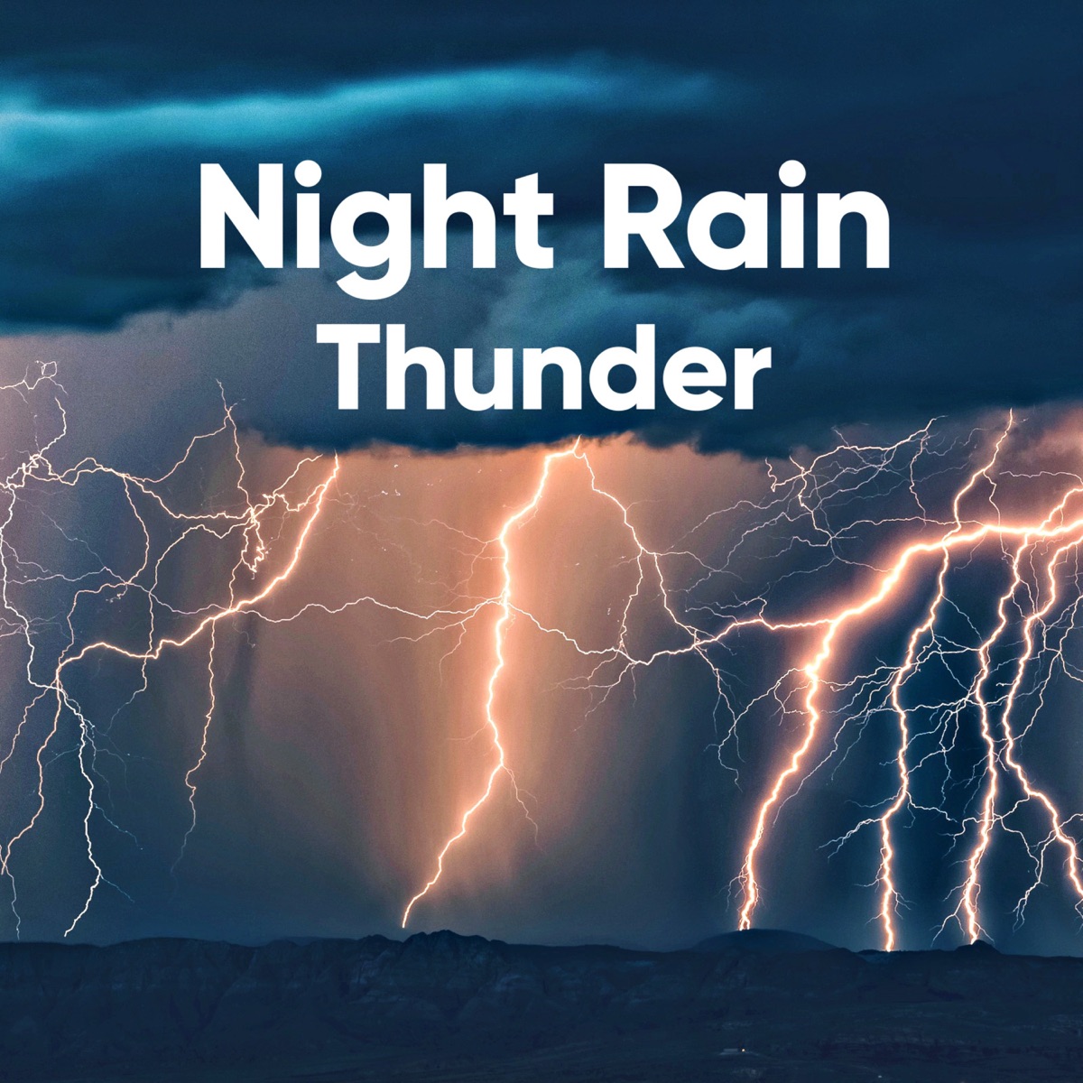 Night Rain Thunder by Silent Chills album cover