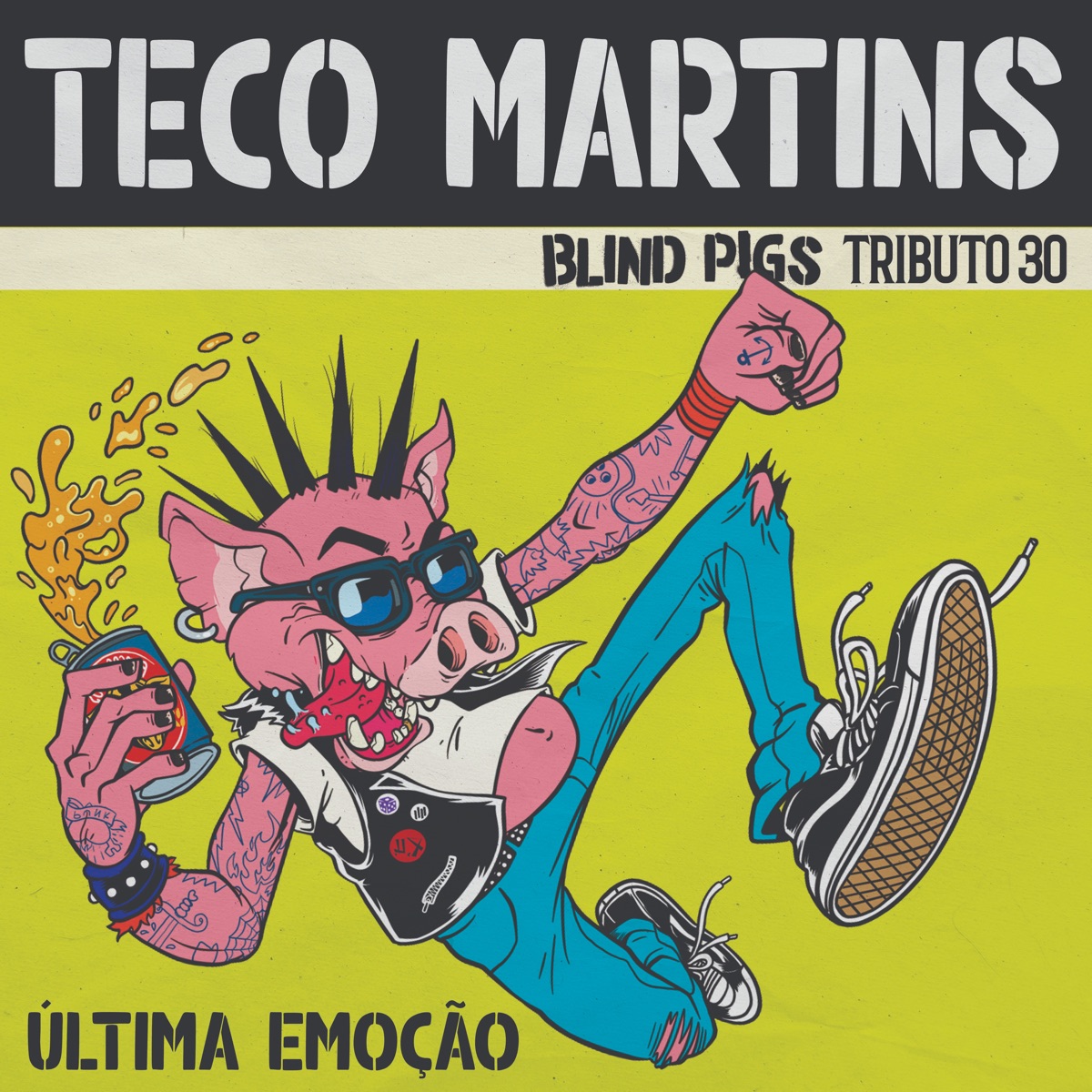 Última Emoção - Single by BLiND PiGS & Teco Martins album cover