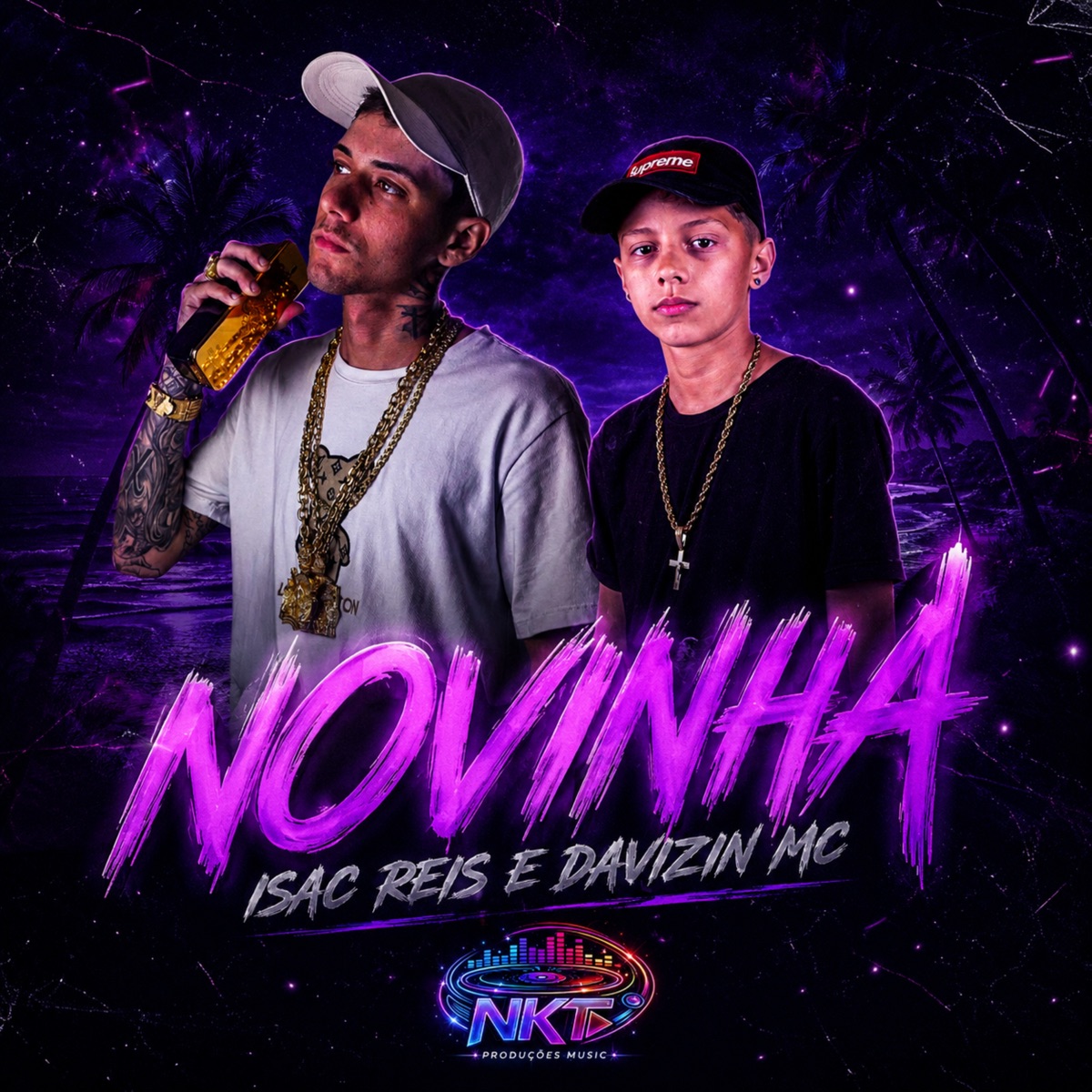 NOVINHA - Single by Davizin Mc & Isac Reis album cover