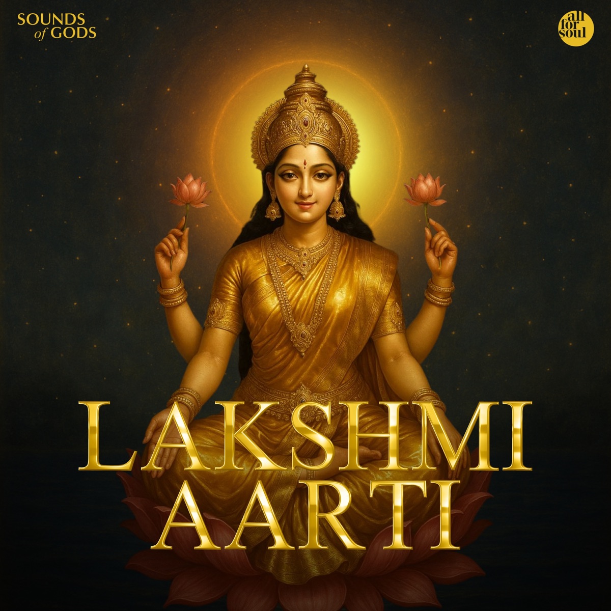 Lakshmi Aarti - Single by All For Soul & HARSHITA KHEMCHANDANI album cover