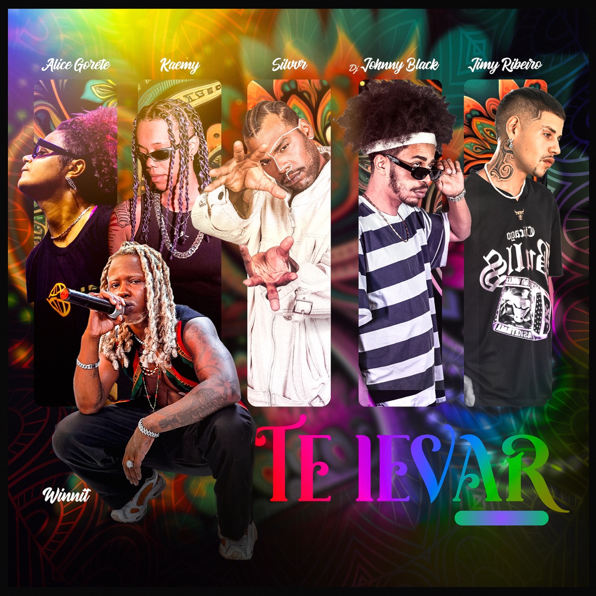 Te Levar - Single by Jimy Ribeiro, Dj Johnny Black, Silvvr, Kaemy, WinniT, Alice Gorete & Noiz por Noiz album cover