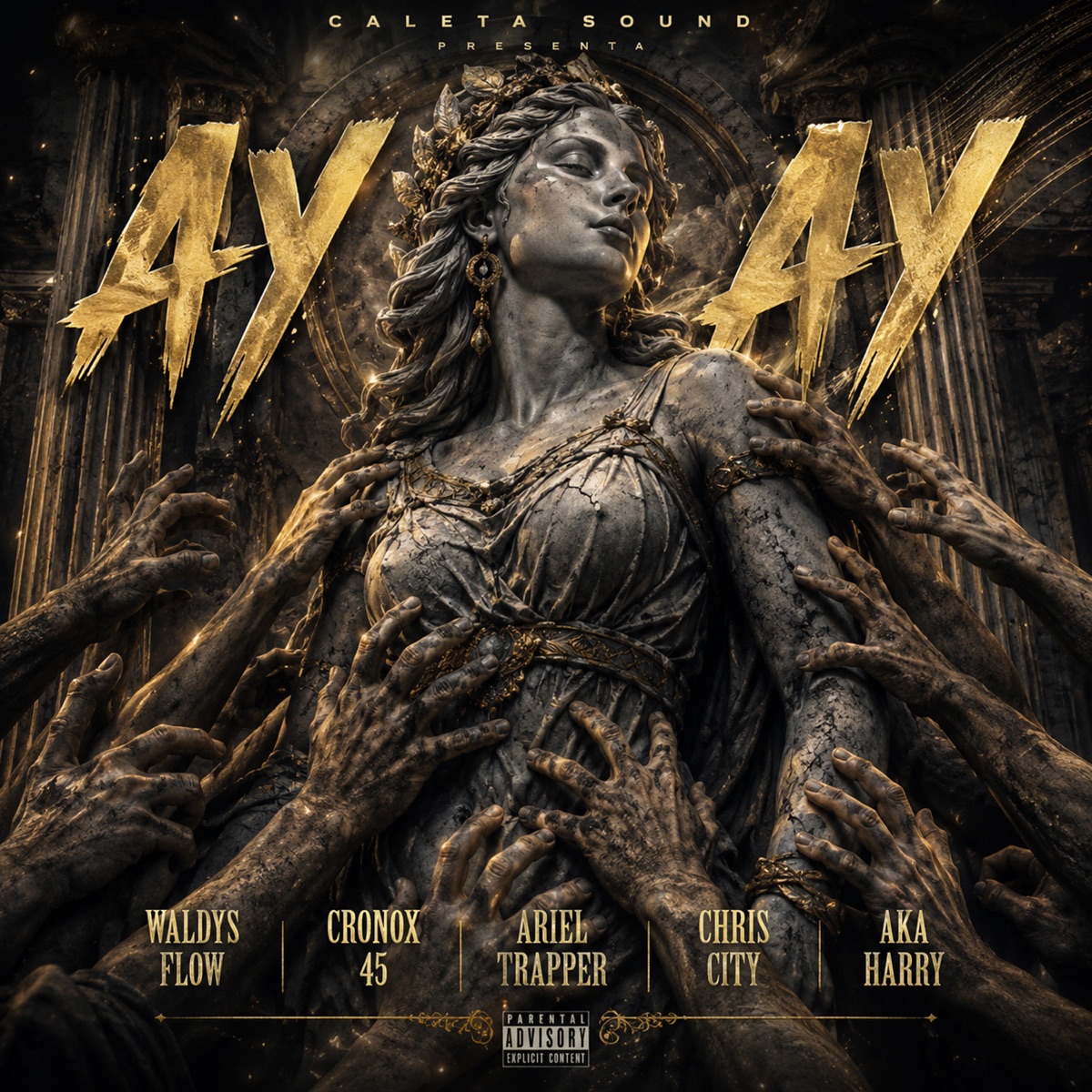 Ay Ay (feat. AkaHarry, Waldys Flow, Cronox 45 & Ariel Trapper) - Single by Chris City album cover