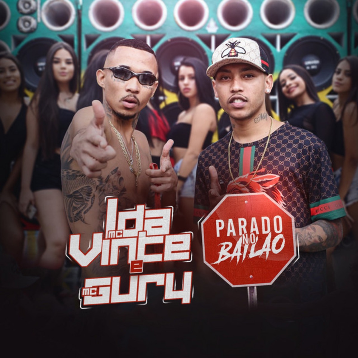 Parado No Bailão - Single by MC L da Vinte & MC Gury album cover