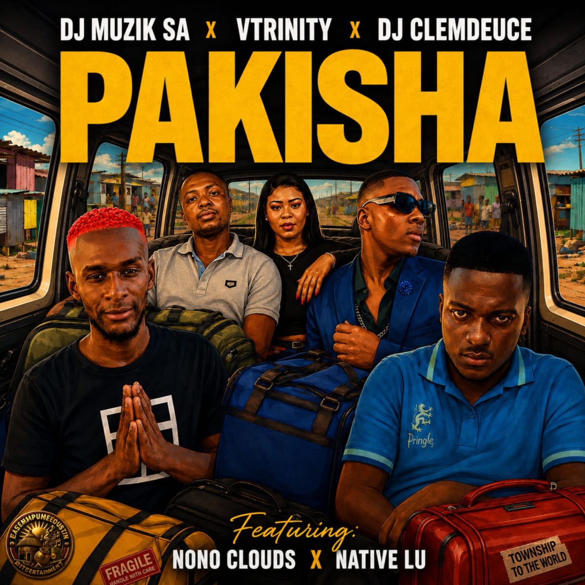 Pakisha (feat. Native Lu & Nono Clouds) [Main] - Single by DJ Muzik Sa, Vtrinity & Dj clemdeuce album cover