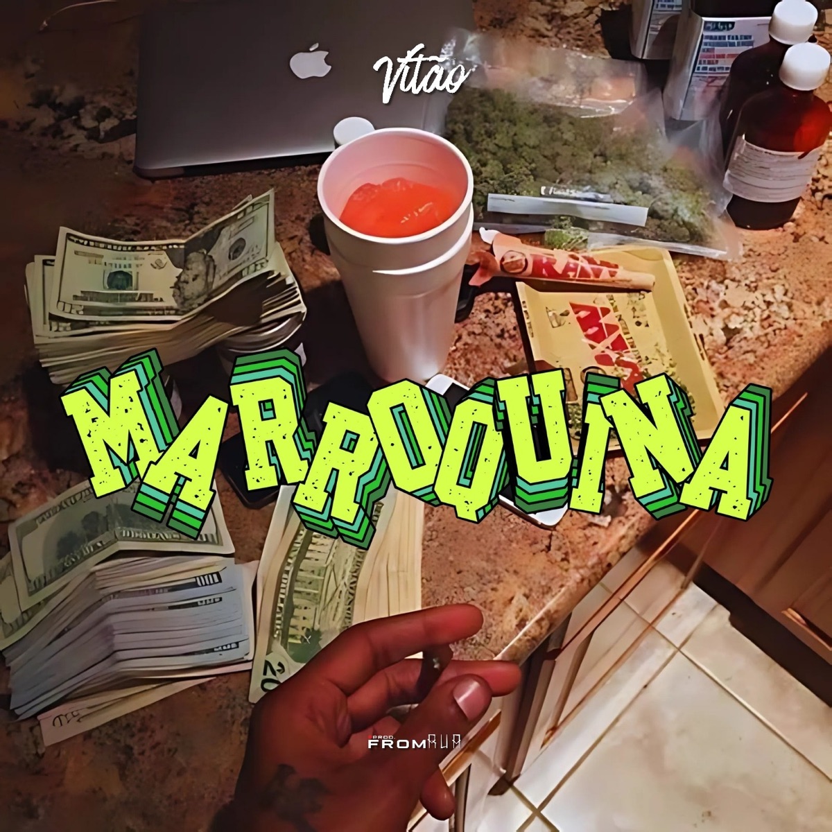Marroquina - Single by V!tão, FROM RUA PROD & heat.wav album cover