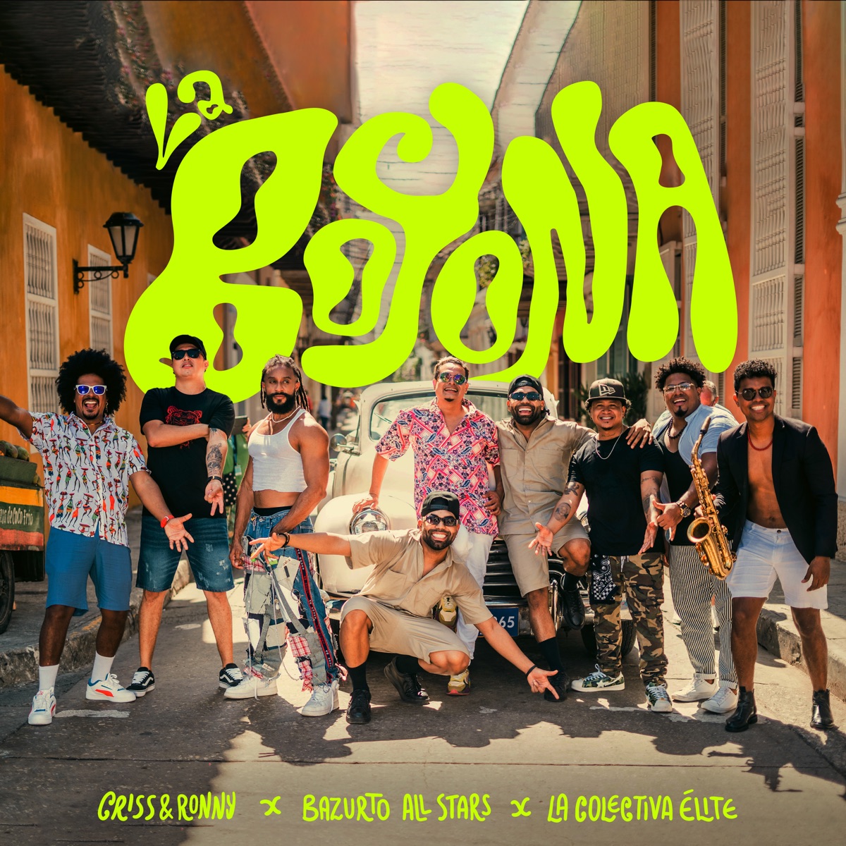 La Boyona - Single by Criss & Ronny, Bazurto All Stars & La Colectiva Élite album cover